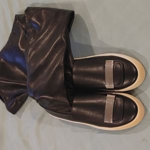 Sergio Rossi knee high sneakers in size 39